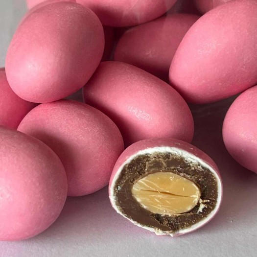 PEMBE RENKLİ BADEM DRAJE PEMBE RENKLİ BADEM DRAJE